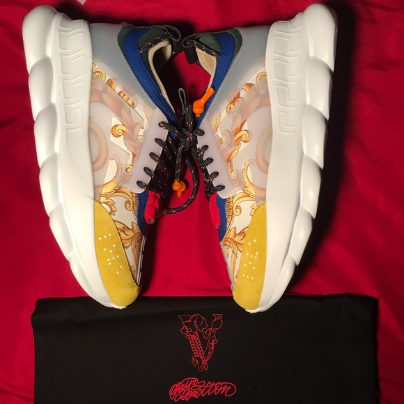 Versace chain reaction sneakers Baroque FW18/19 - Picture 6 of 8
